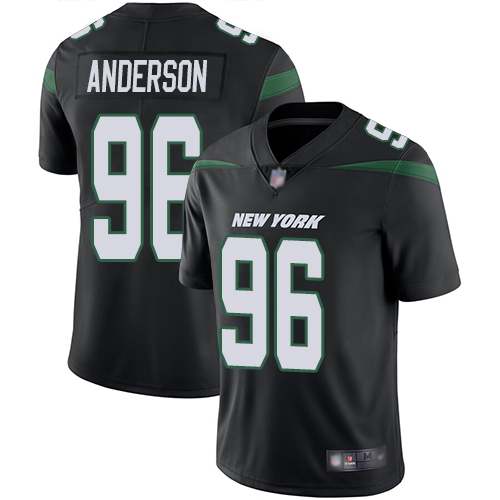New York Jets Limited Black Youth Henry Anderson Alternate Jersey NFL Football #96 Vapor Untouchable->women nfl jersey->Women Jersey